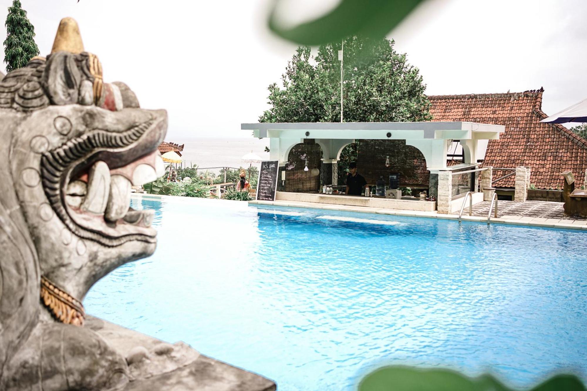 Amed Cafe & Hotel Kebun Wayan Exteriör bild